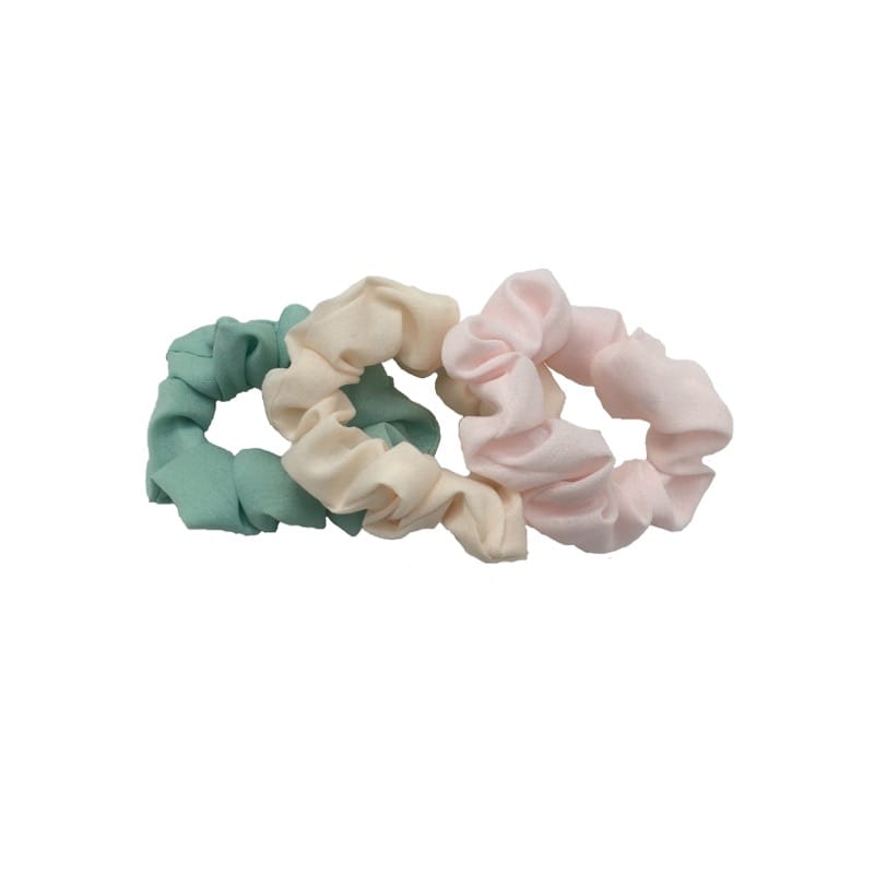 3pk scrunchy mix pastel