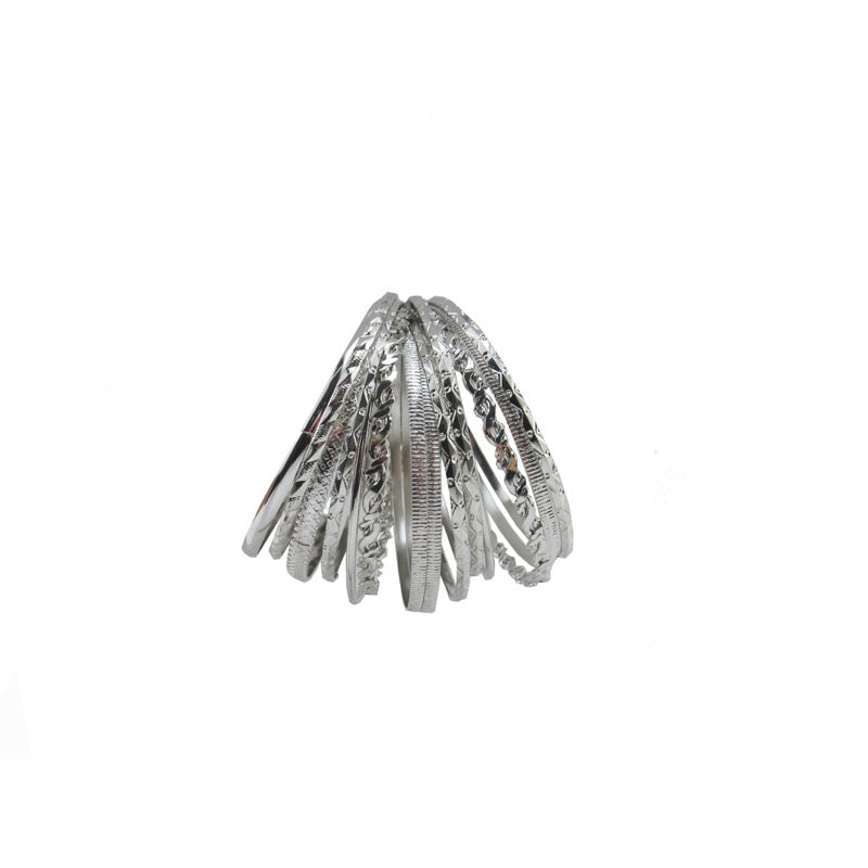 Bangle set silver