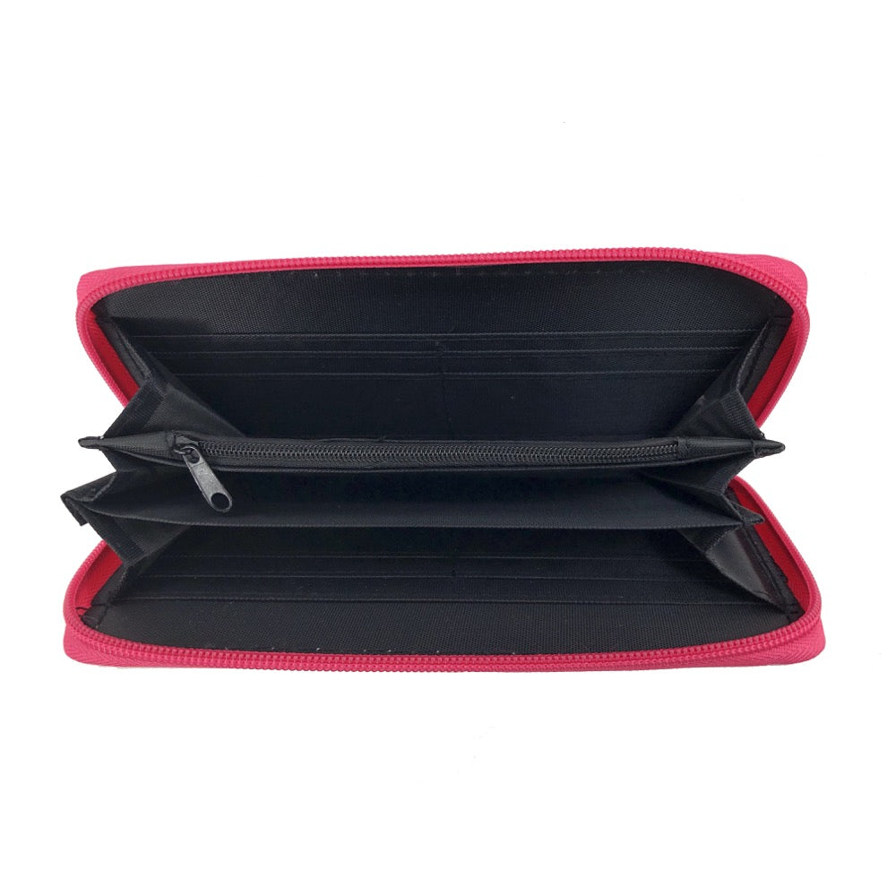 Flamingo mix print wallet