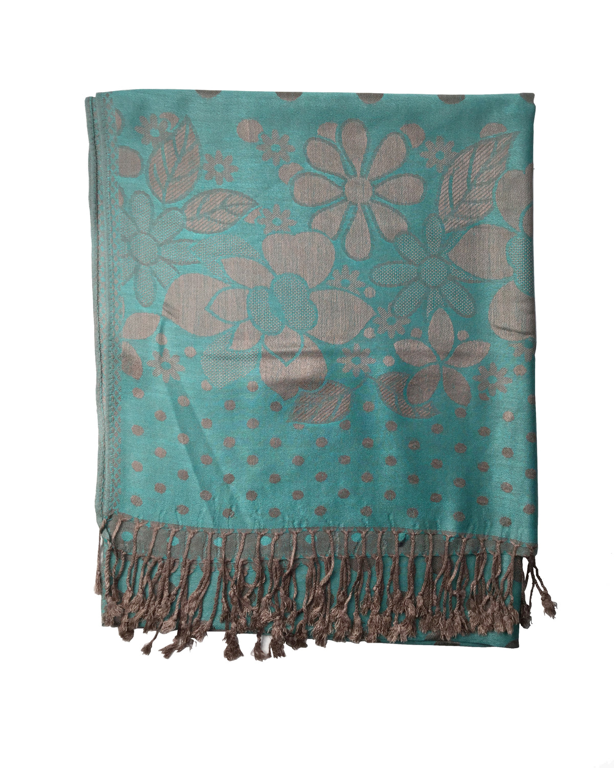 Pashmina Style Scarf Green