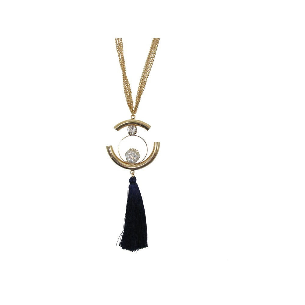 Long Tassel Necklace Colour