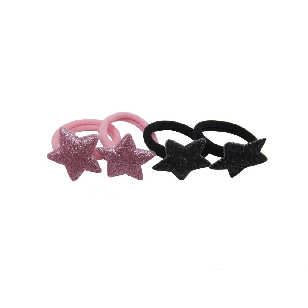 Sparkle 4Pk Star Elastic