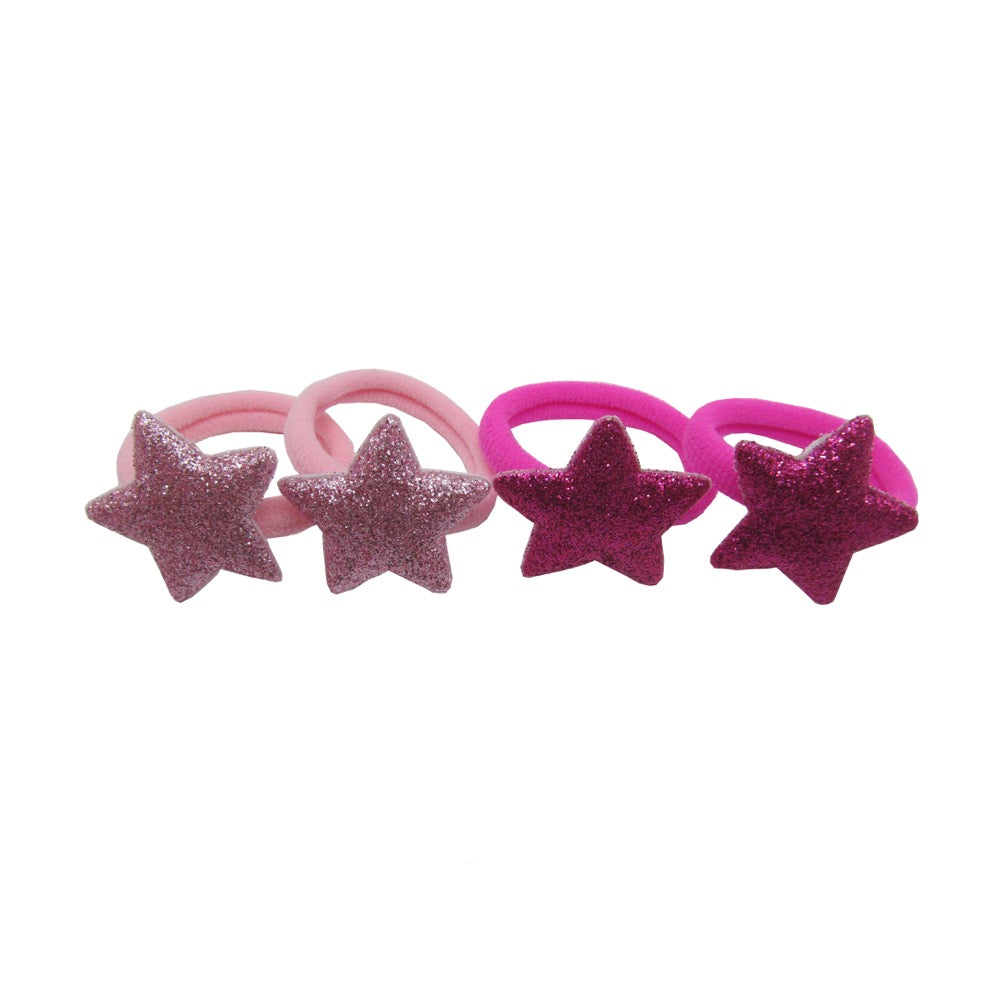 Sparkle 4Pk Star Elastic
