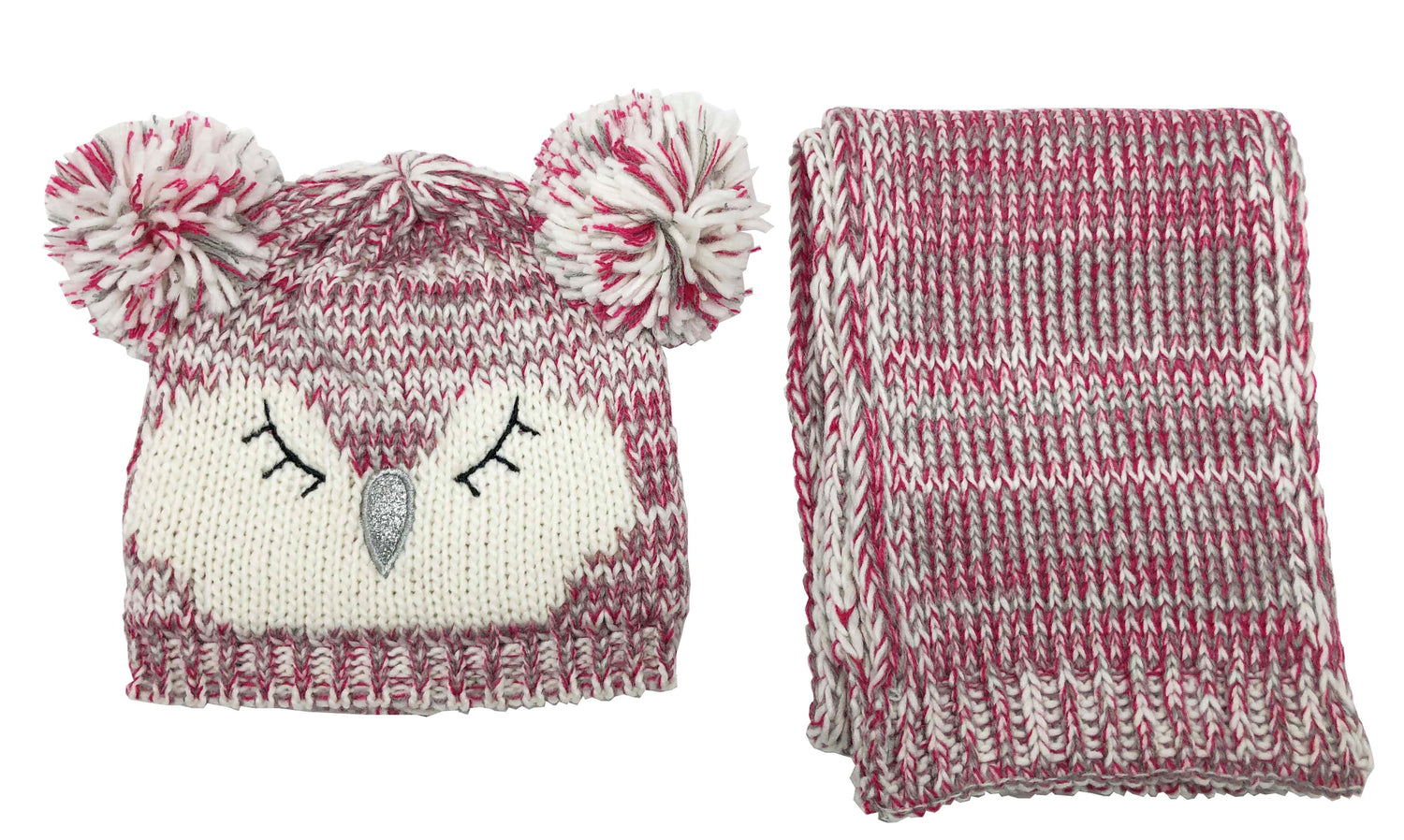 Sparkle Girls Gift Box Hat & Scarf Set