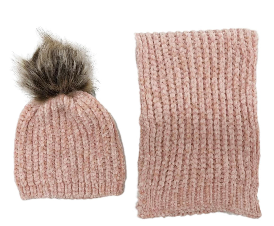 Sparkle Girls Gift Box Hat & Scarf Set