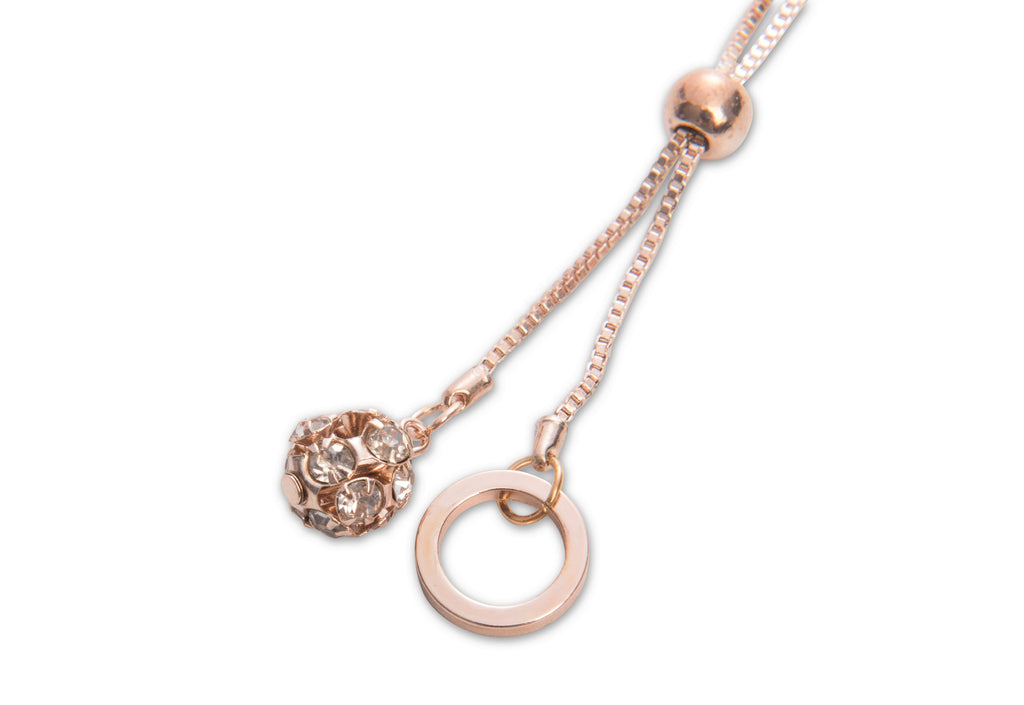 Ball Circle Pendant Necklace