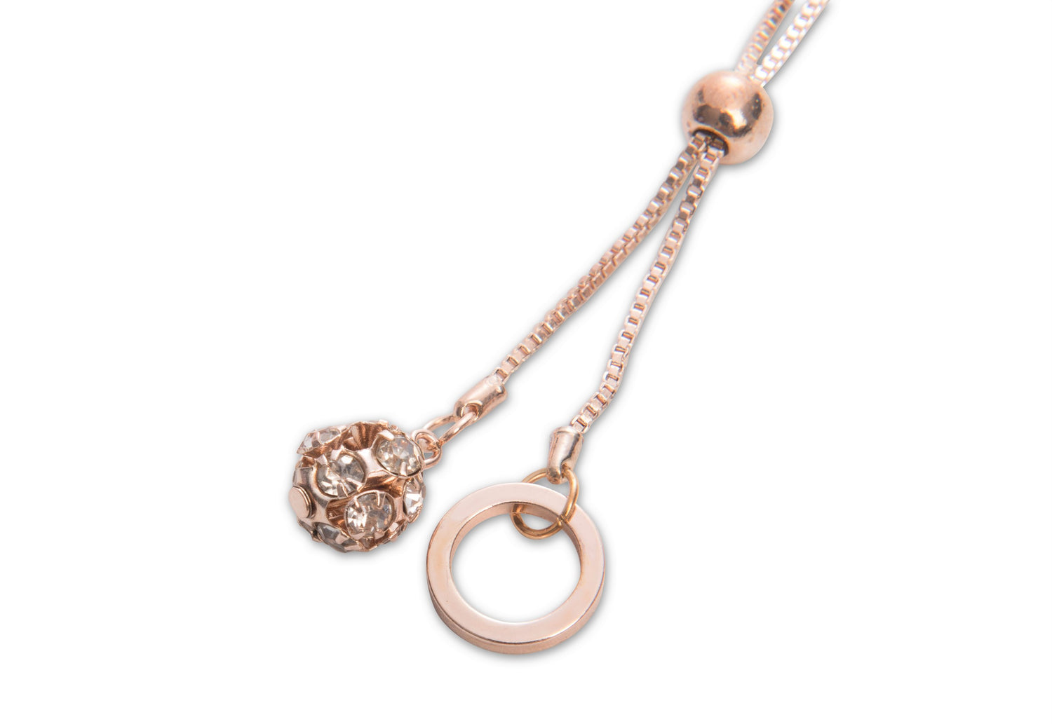 Ball Circle Pendant Necklace