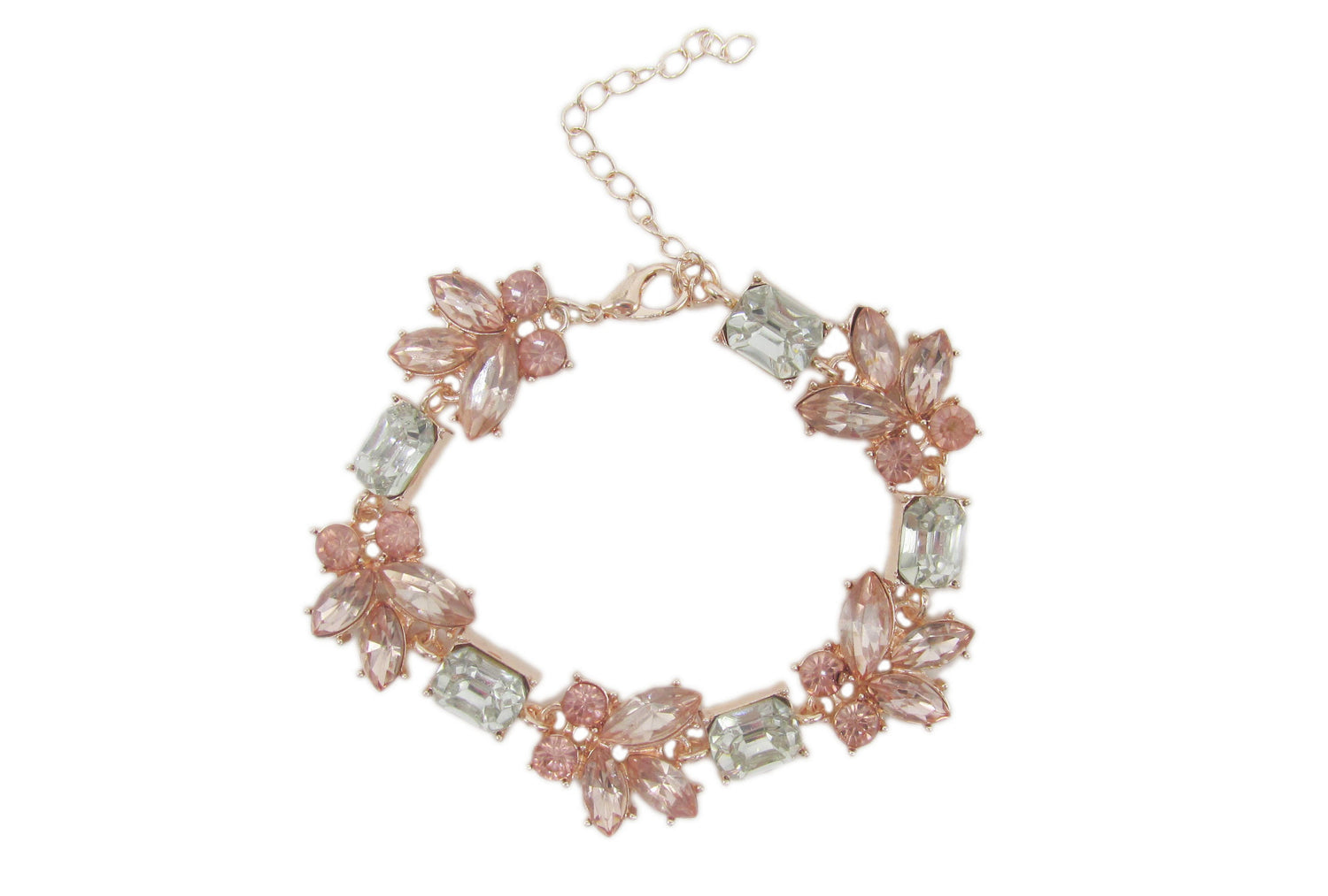 Stone Bracelet Rose Gold