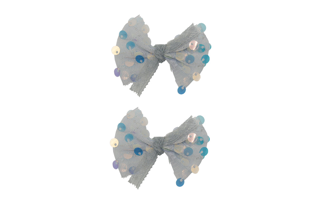 Sparkle 2pk Sequin Bow Croc