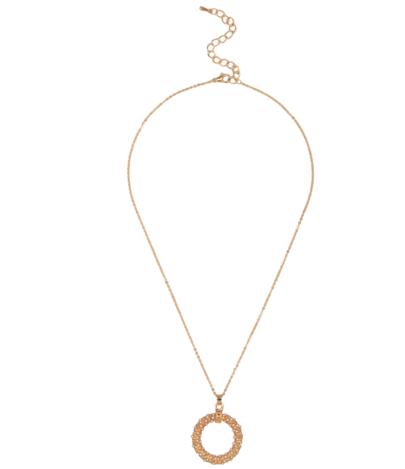 Circle Pendant Necklace