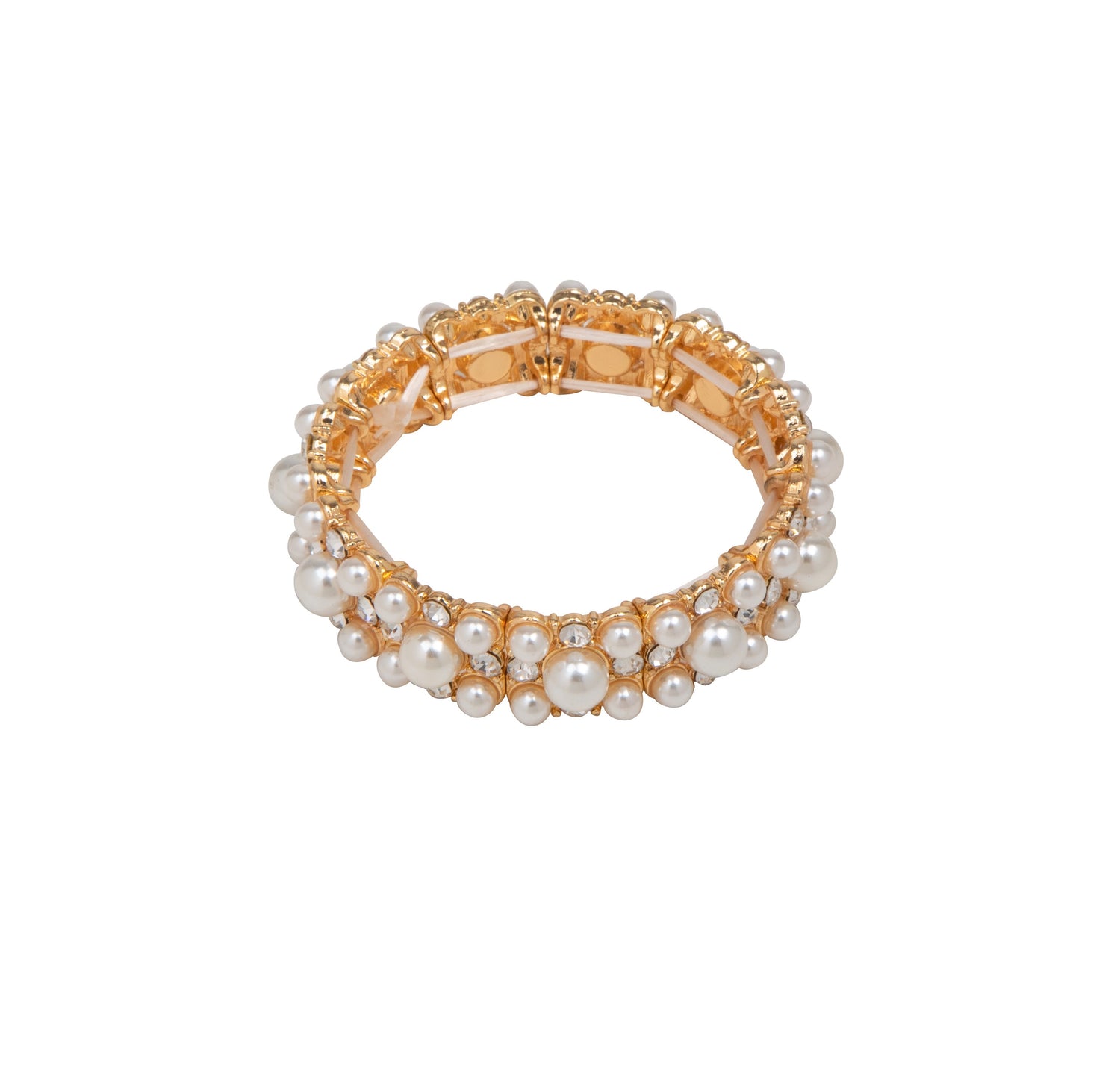 Pearl & Crystal Bracelet