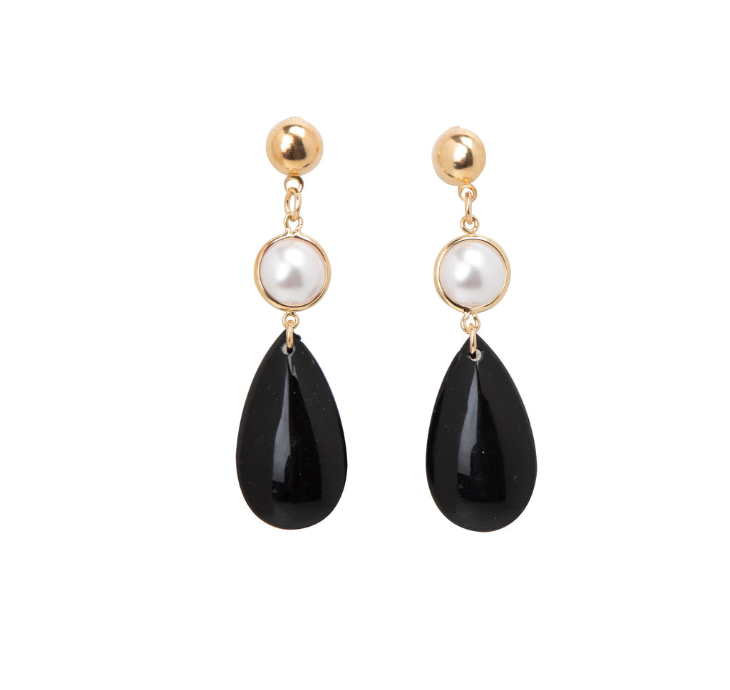 Pearl & Bead Drop Earring