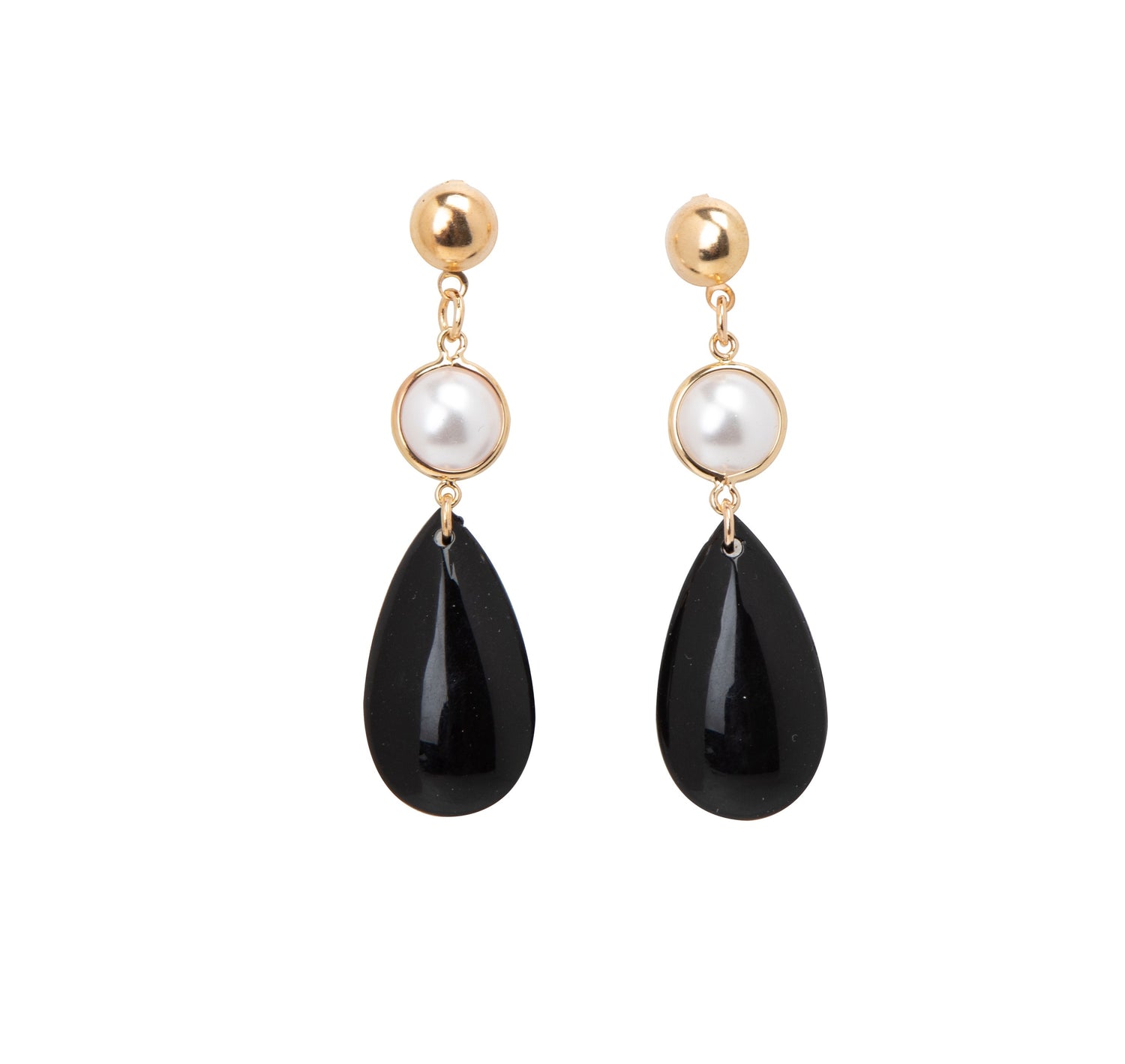 Pearl & Bead Drop Earring