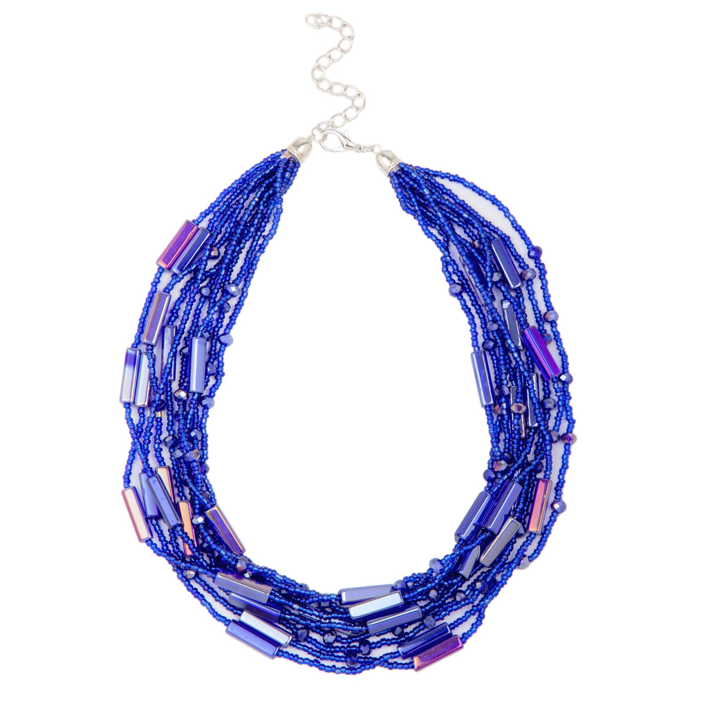 Multi Row Bead Necklace