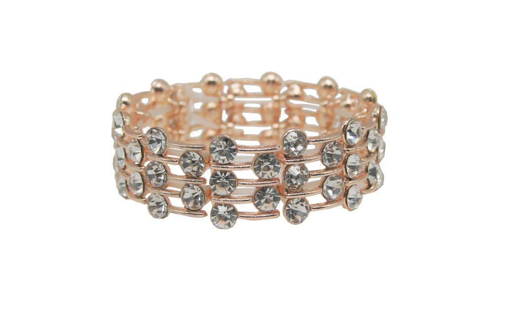 Crystal Bracelet Rose Gold