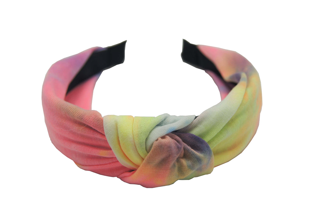 Sparkle Tie Dye Knot Top Hairband