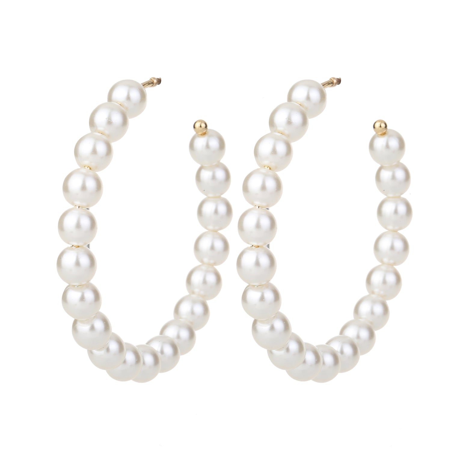 Pearl Hoop Earring