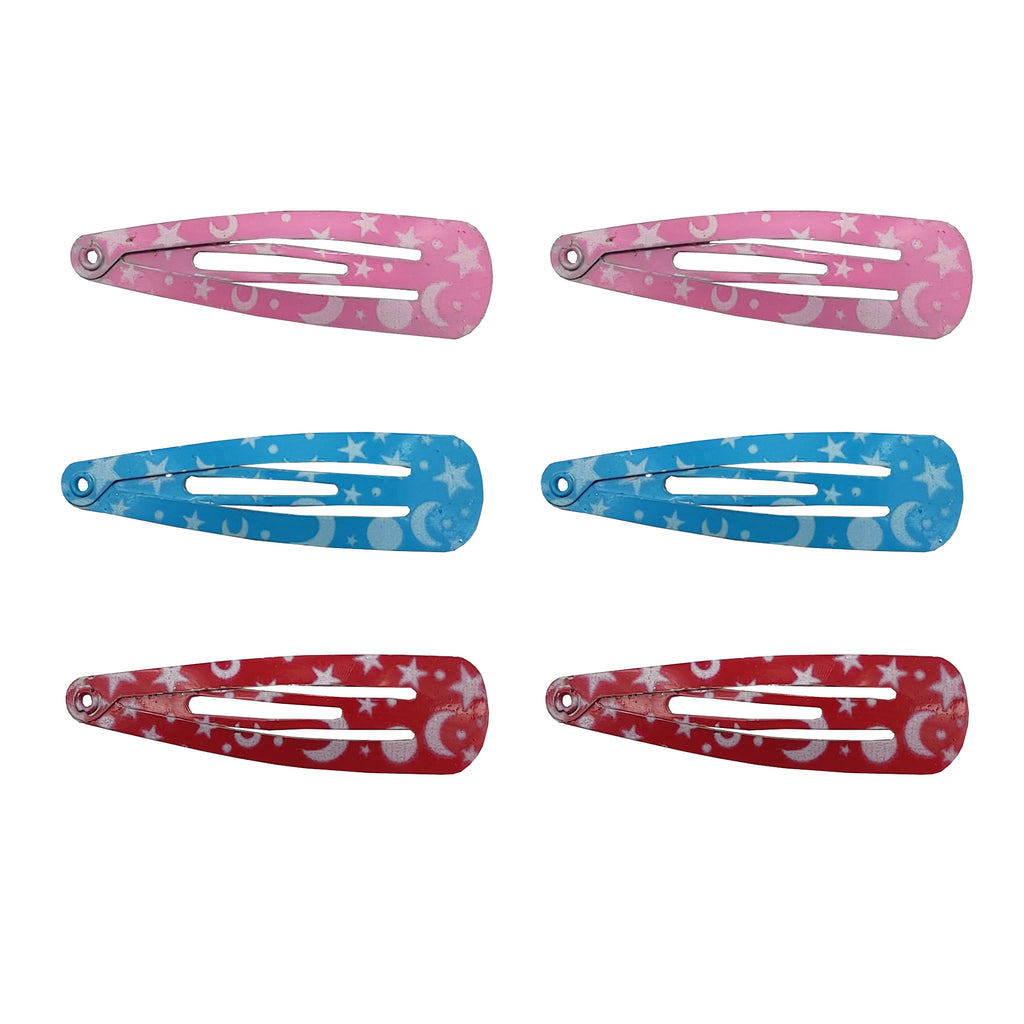 6pk Star & Moon Snap