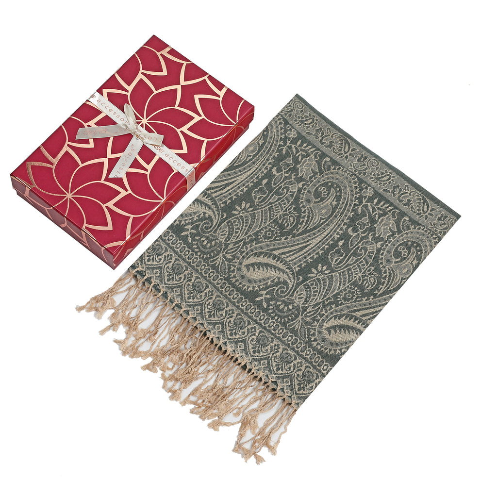 Pulse Paisley Gift Box Scarf