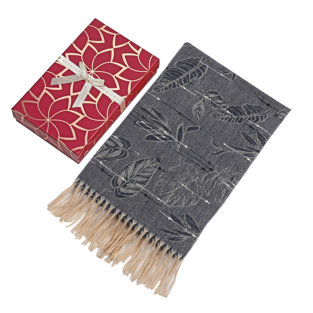 Pulse Leaf Gift Box Scarf