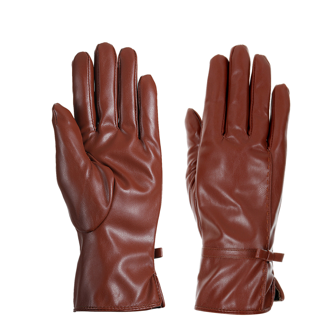 Pulse PU Gift Boxed Gloves - Brown