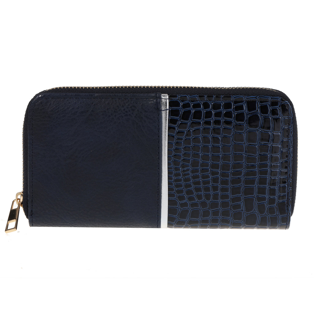 Pulse Ladies Gift Box Wallet - Navy