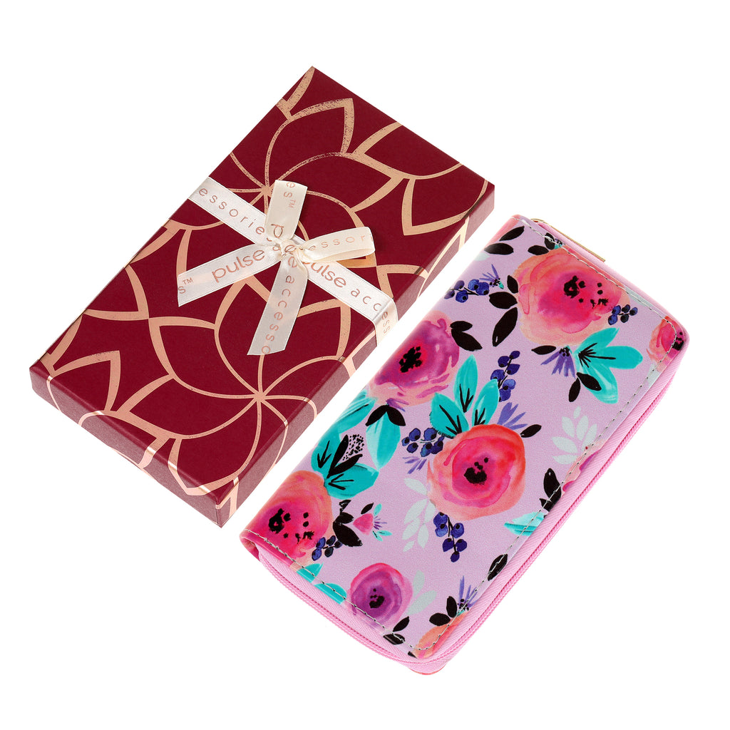 Pulse Ladies Gift Box Wallet - Pink