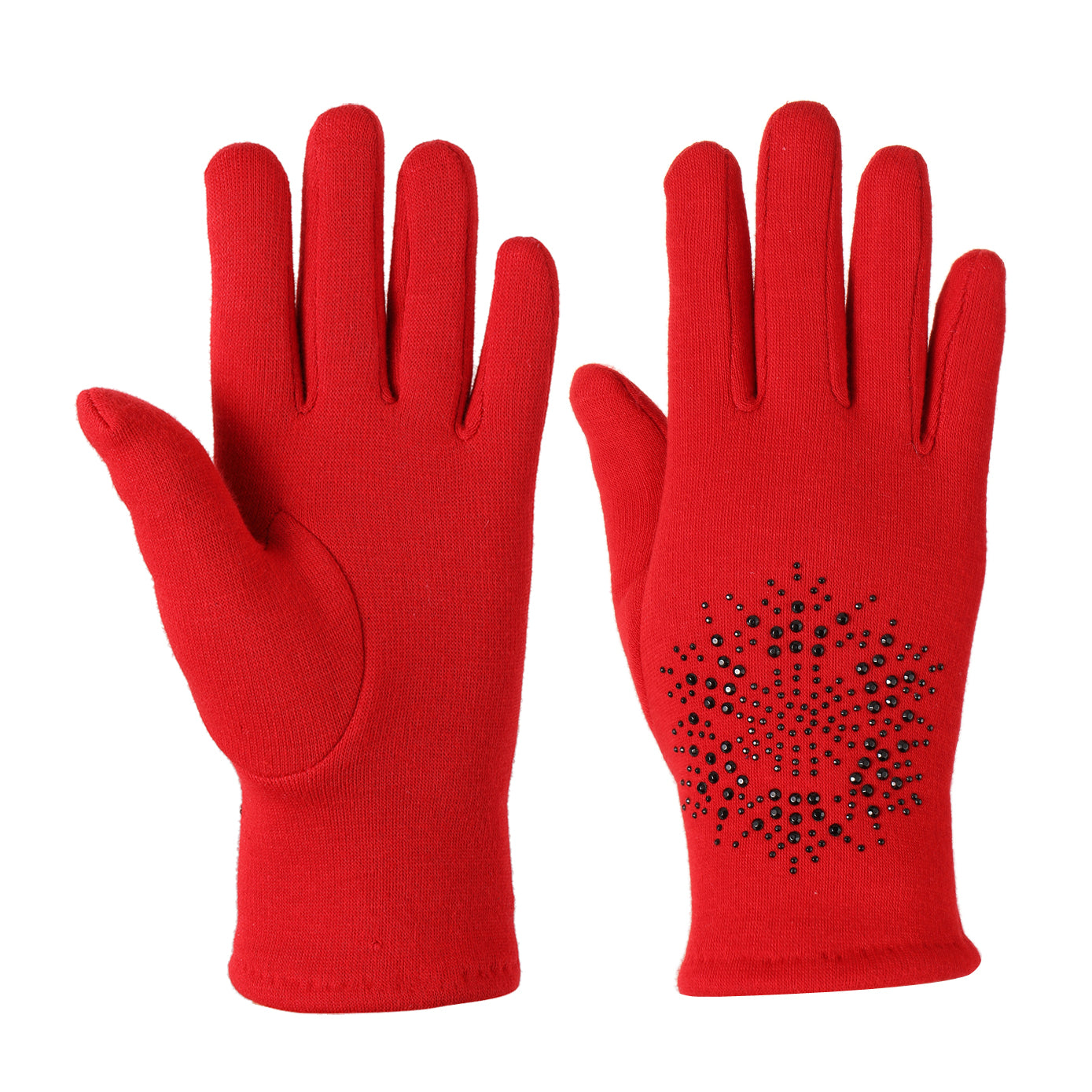 Sparkle Kids Gift Box Gloves - Red