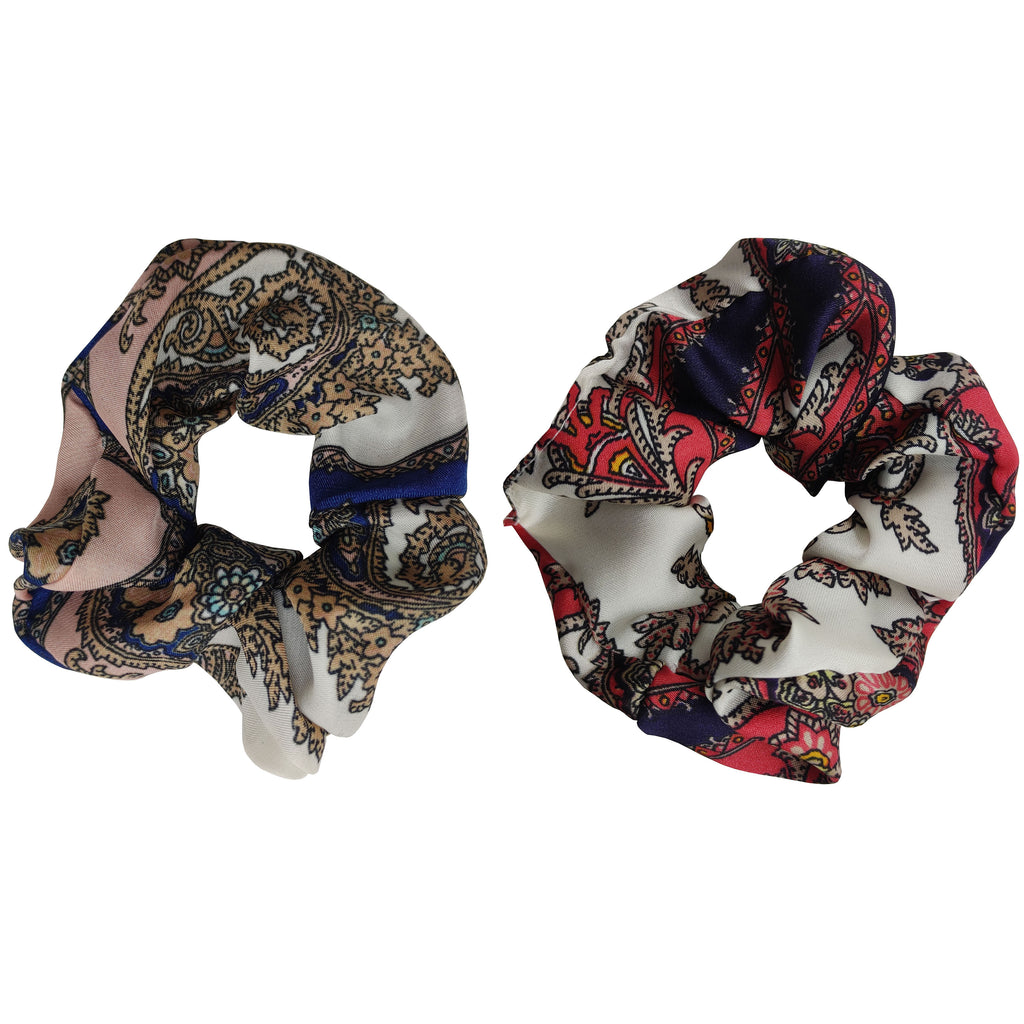 Pulse Professional 2pk Scrunchie - Blue & Red