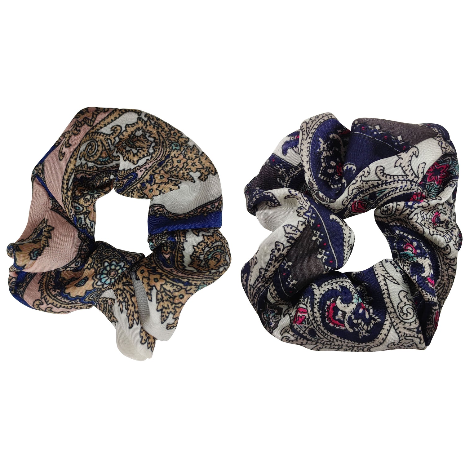 Pulse Professional 2pk Scrunchie - Black & Blue
