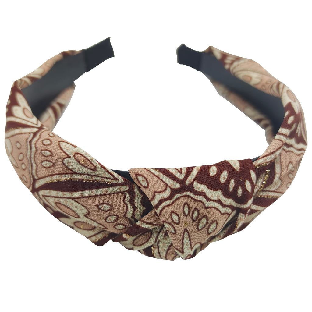 Pulse Professional Knot Top Hairband Beige