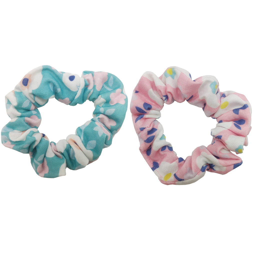 Sparkle 2pk Scrunchie - Pink & Blue