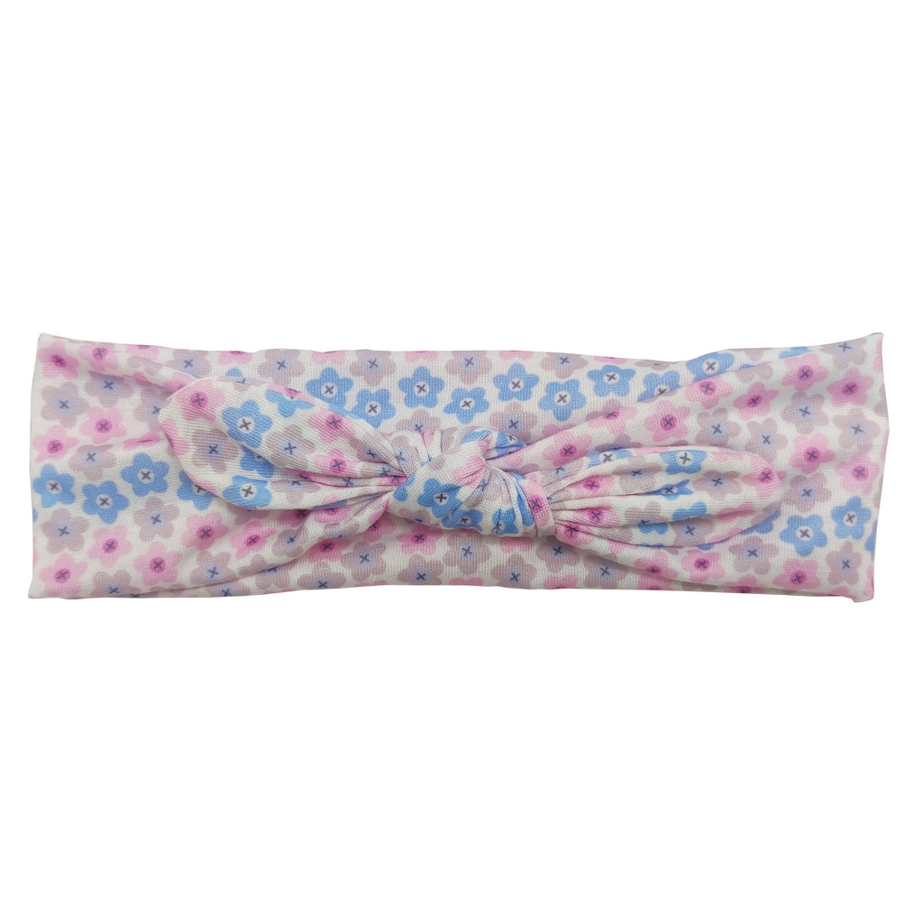 Sparkle Flower Bow Kylie - Blue