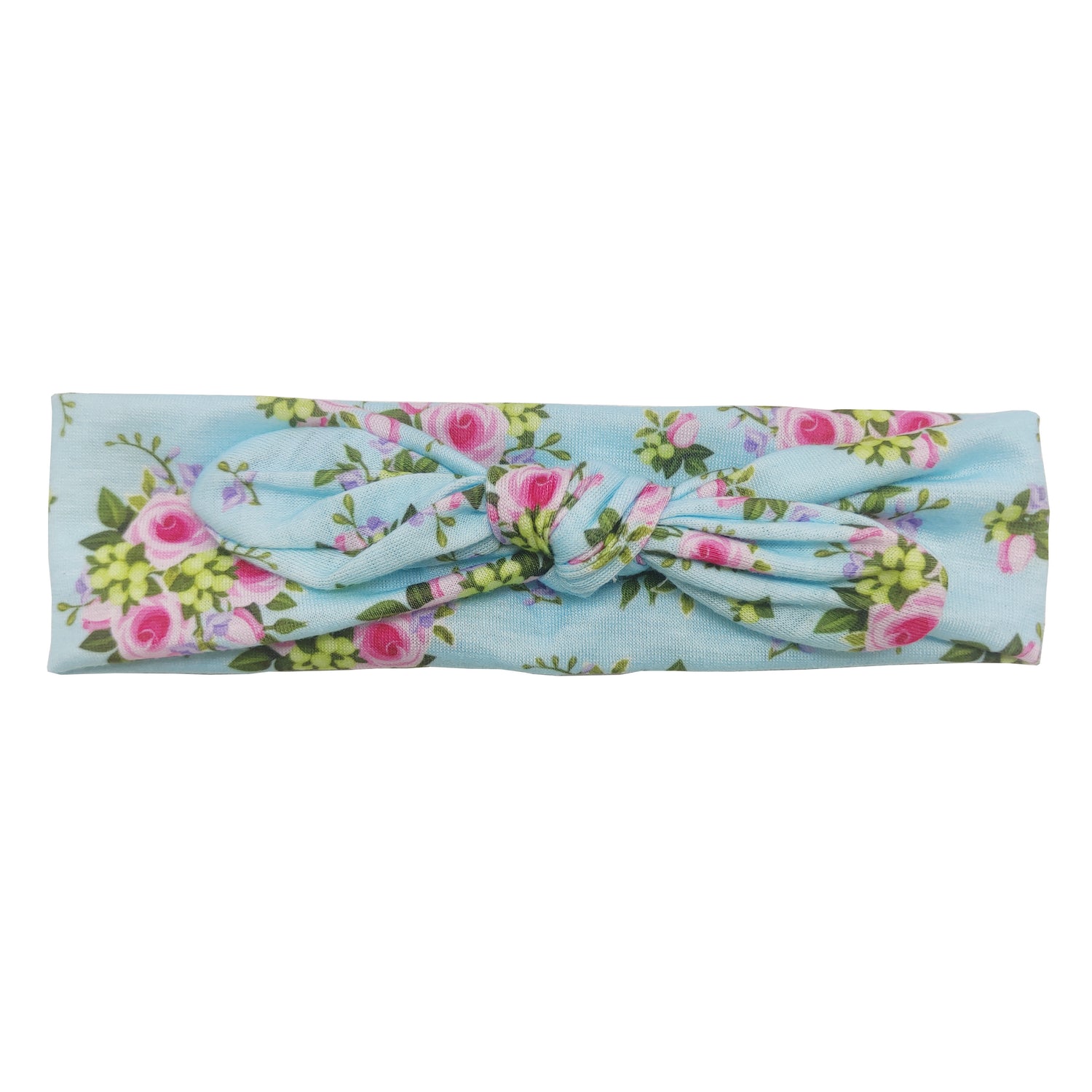 Sparkle Rose Bow Kylie - Blue