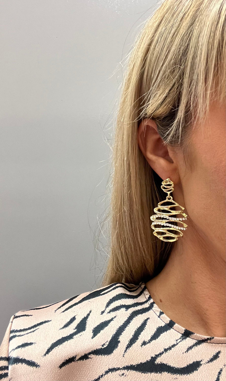 ZigZag Earring Gold