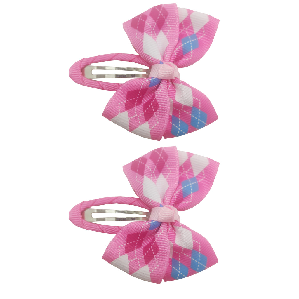 Sparkle 2pk Bow Clip - Pink
