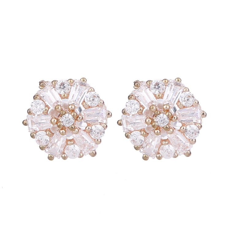 Serendipity Cubic Zirconia Earring Rose Gold