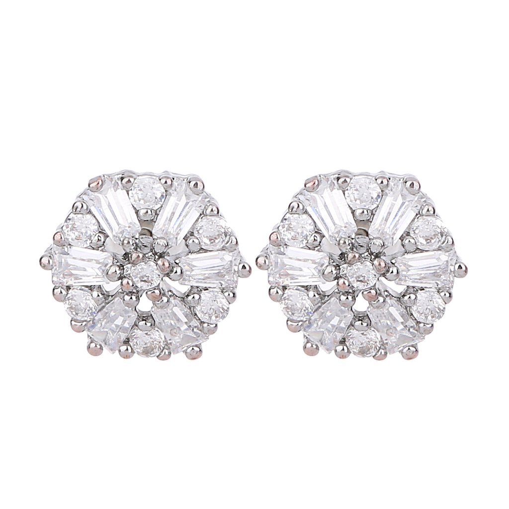 Serendipity Cubic Zirconia Earring Silver