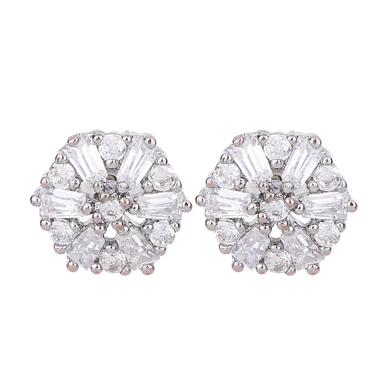 Serendipity Cubic Zirconia Earring Silver