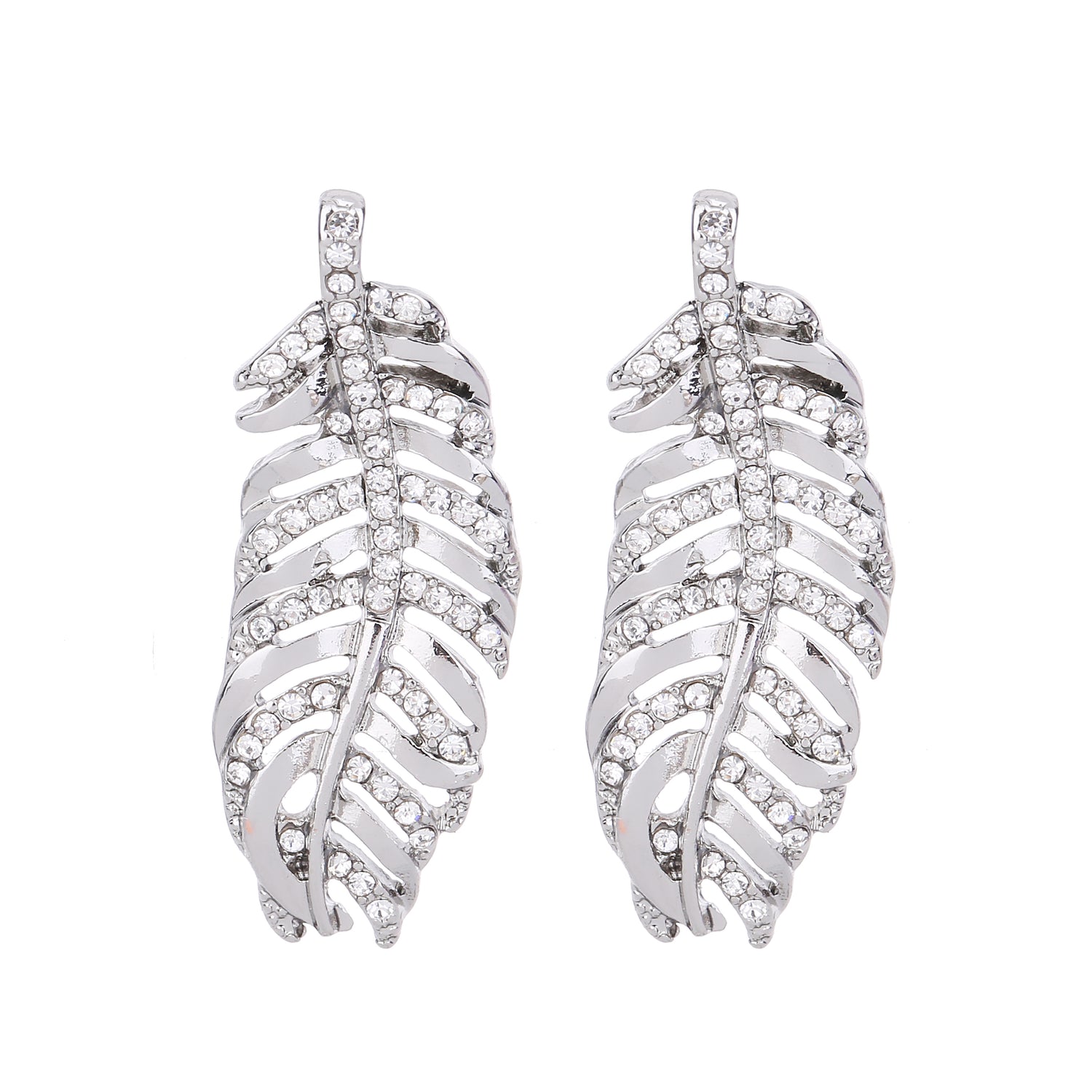 Serendipity Leaf Earring Silver
