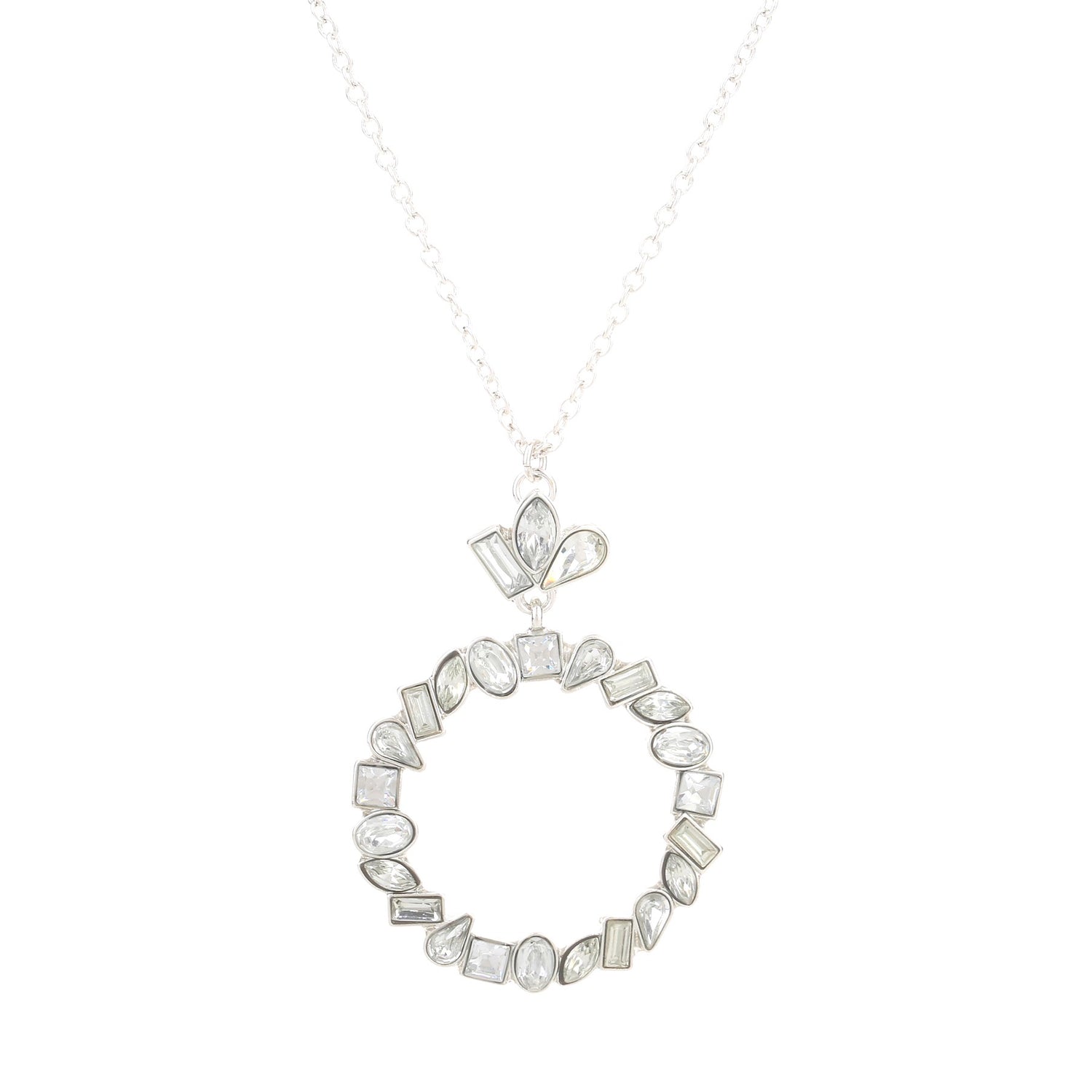 Long Necklace Silver