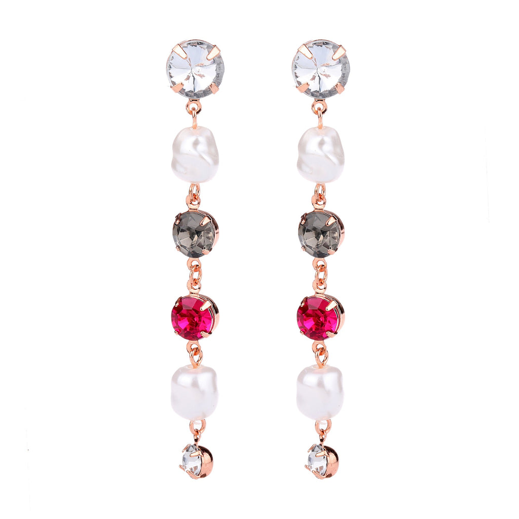 Pearl & Colour Earring