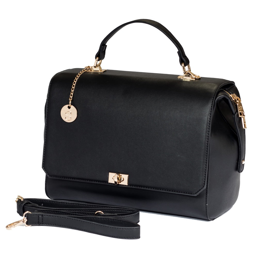 Serendipity Olivia Handbag Black