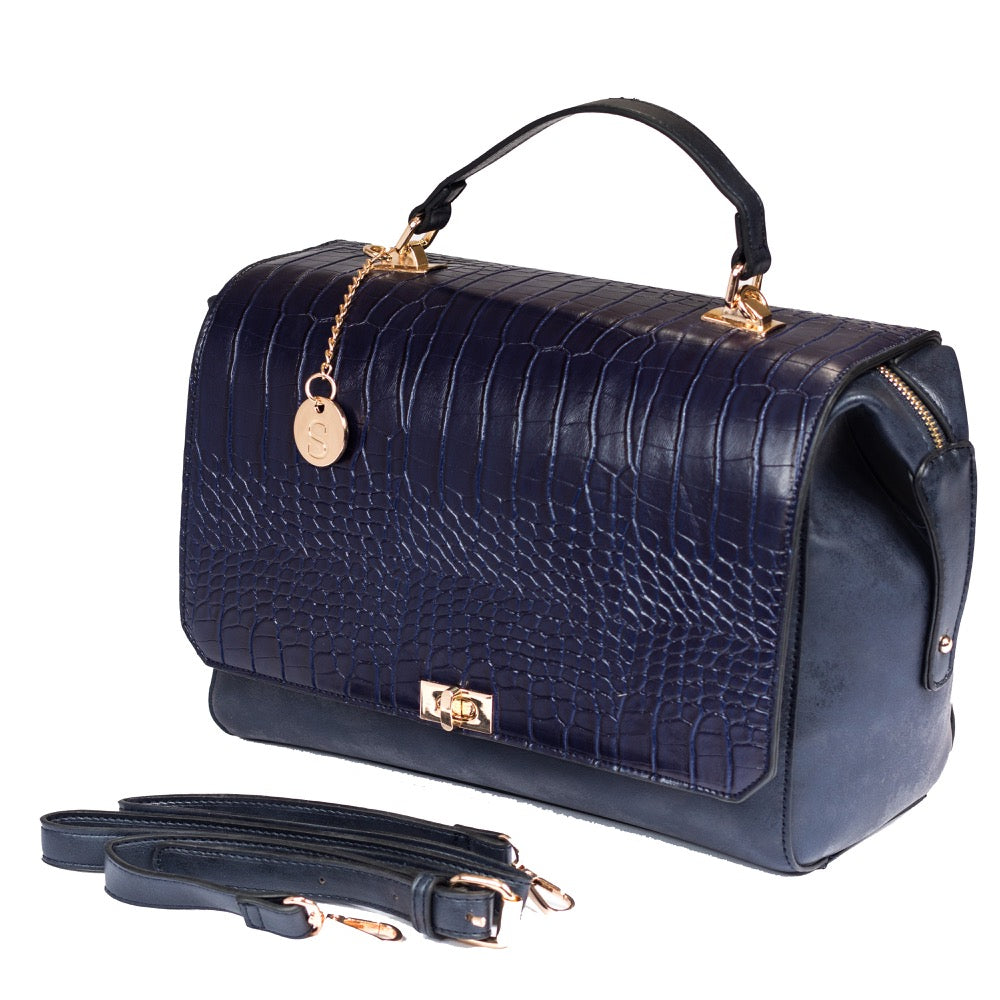 Serendipity Olivia Handbag Navy