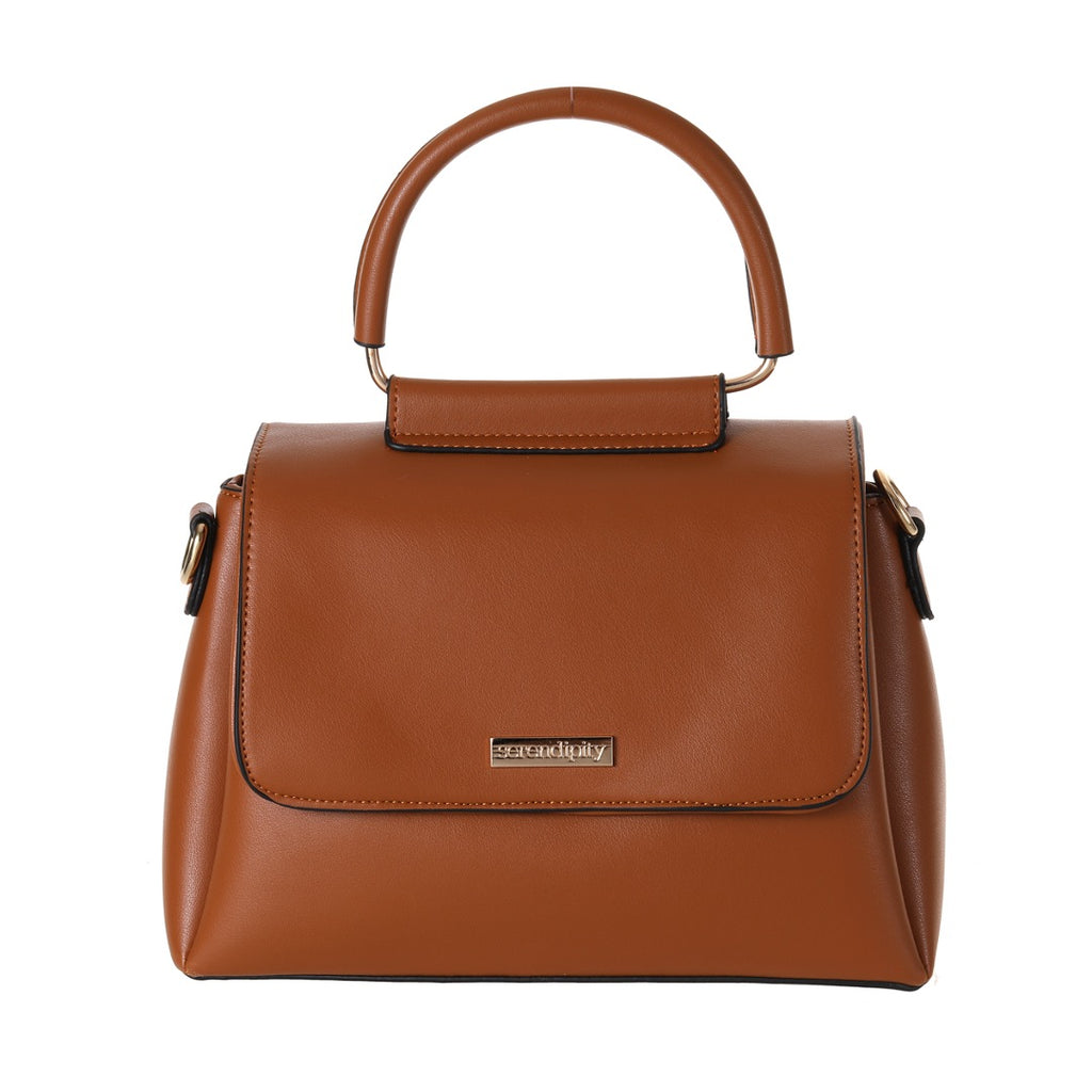 Serendipity Sophia Handbag Tan