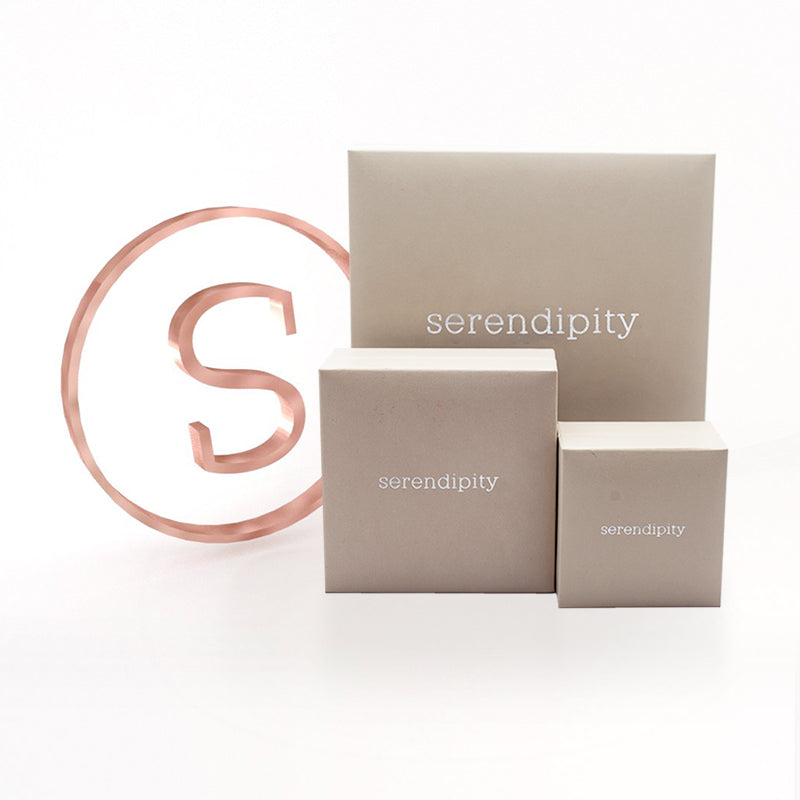 Serendipity CZ Drop Earring Rose Gold