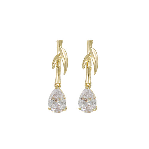 Cz Earring Gold