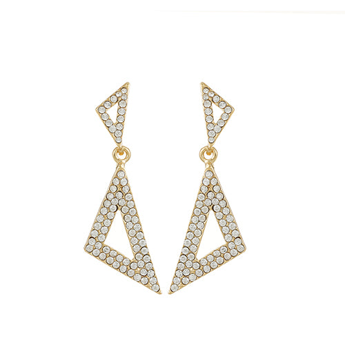 Triangular Earring Gold