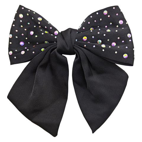 Embellished Bow - Black