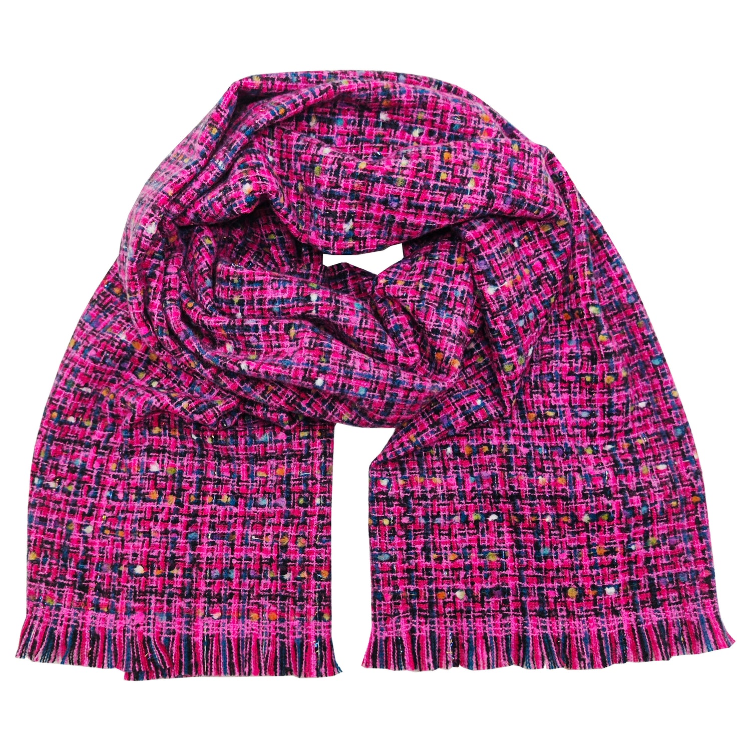 Boucle scarf - pink